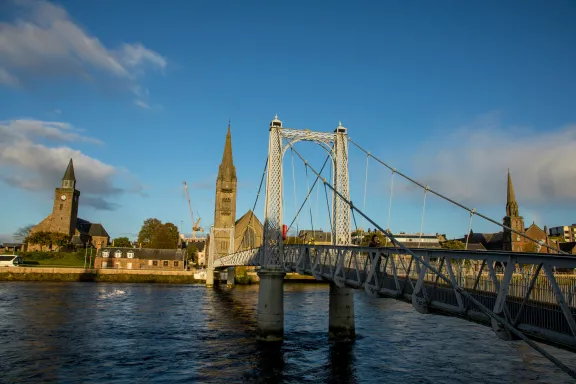 Bridge over the river ness